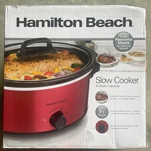 Hamilton Beach 6qt Crockpot
